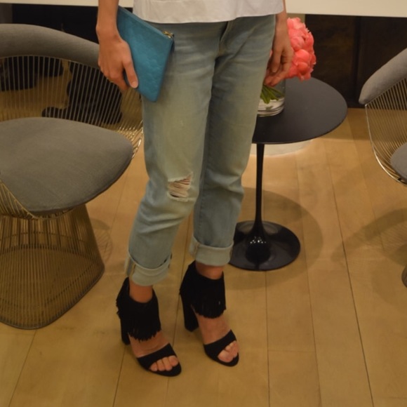 Paul Andrew™ for J.Crew fringe high-heel sandals - Picture 6 of 6